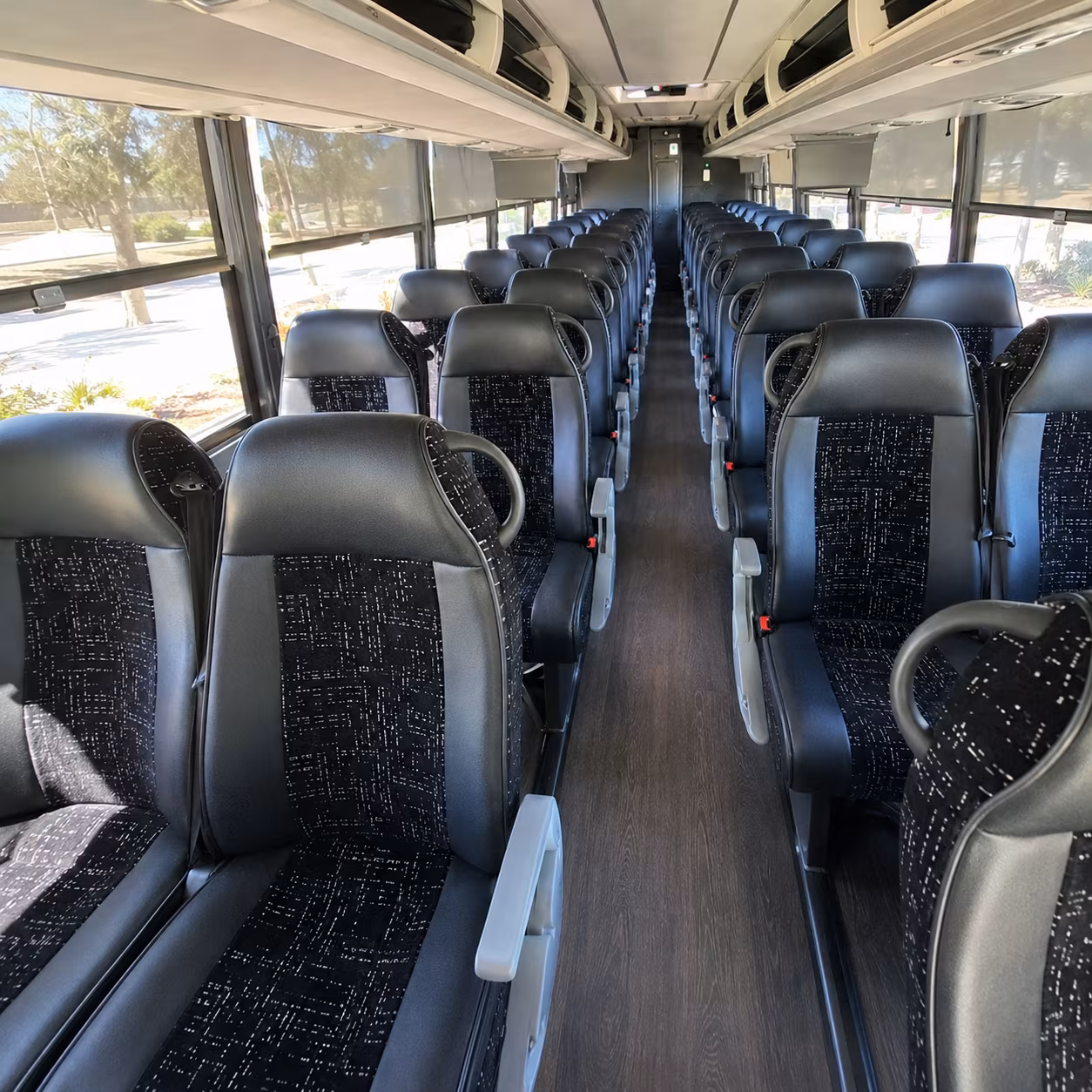 charter buses for visalia wedding guest shuttles between hotels and your venue