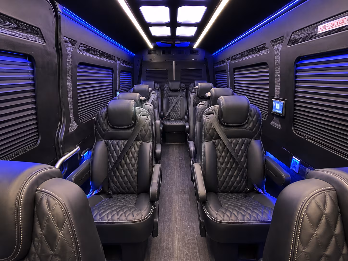 sprinter vans for private vineyard tours and small groups near visalia