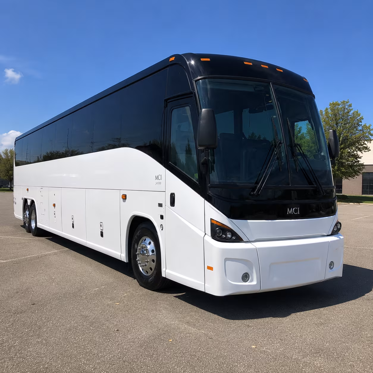 visalia 45 passenger charter bus