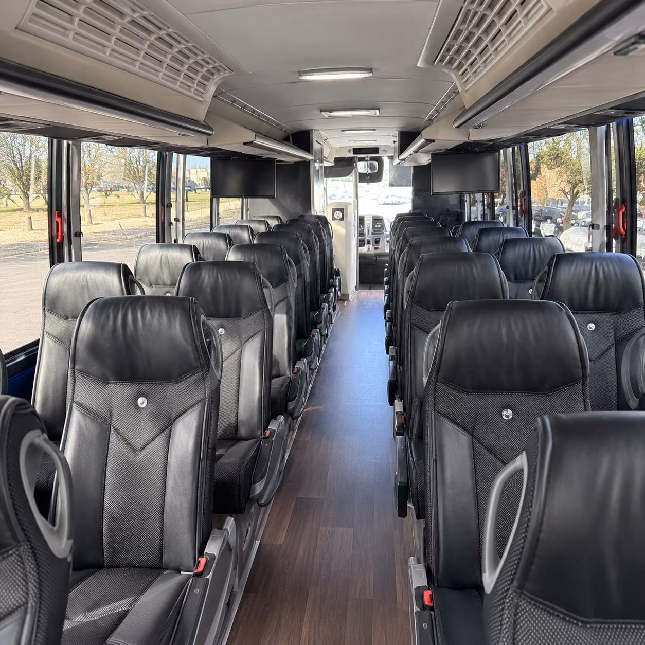 visalia convention charter bus rental