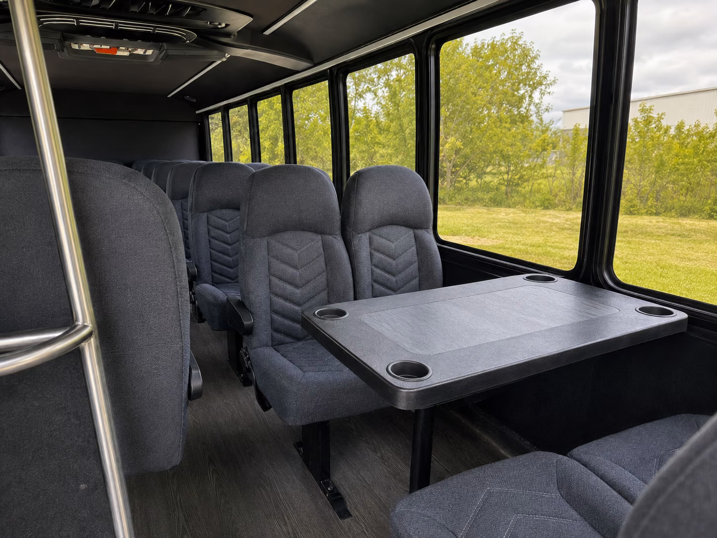 visalia convention transportation onboard seating