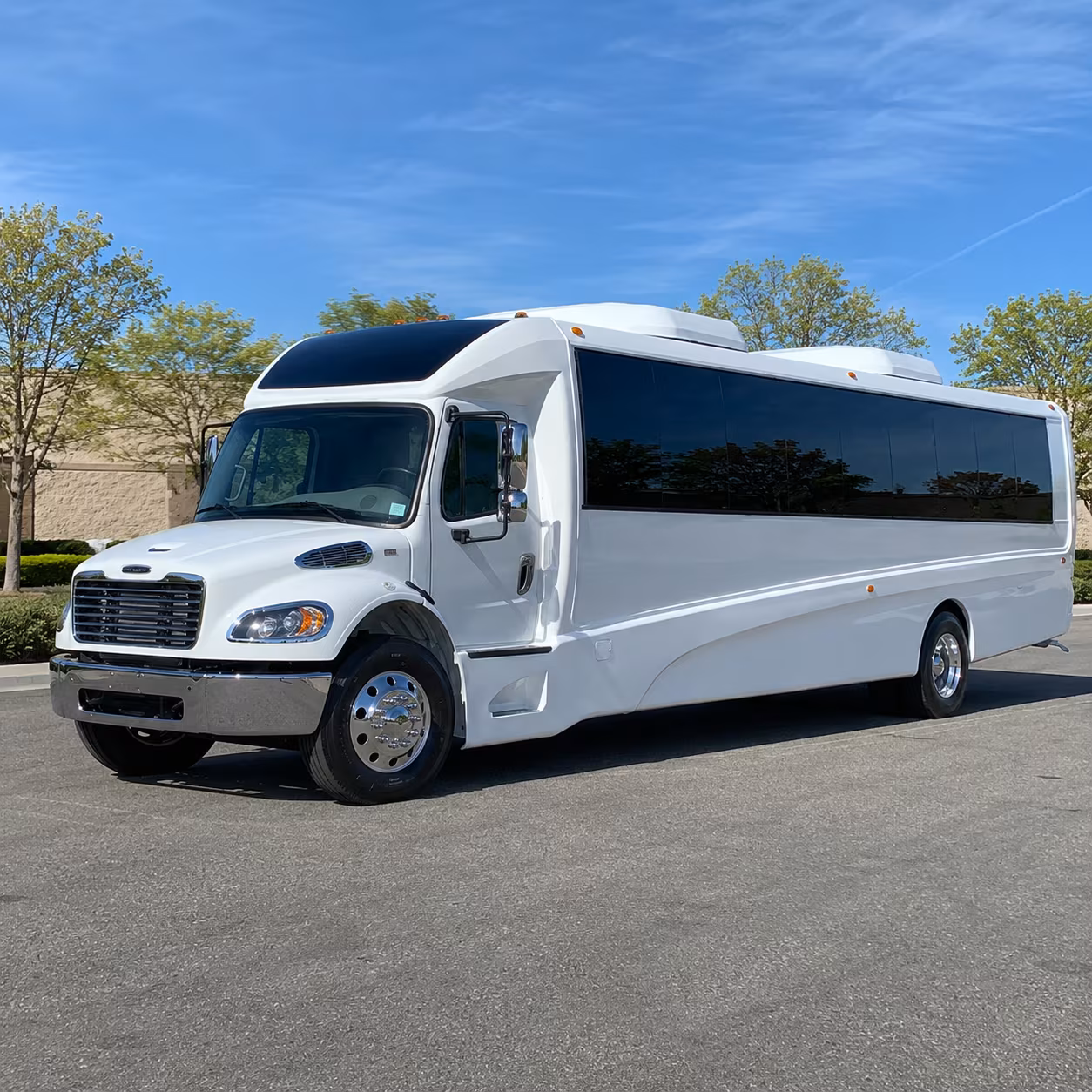 visalia event transportation onboard seating