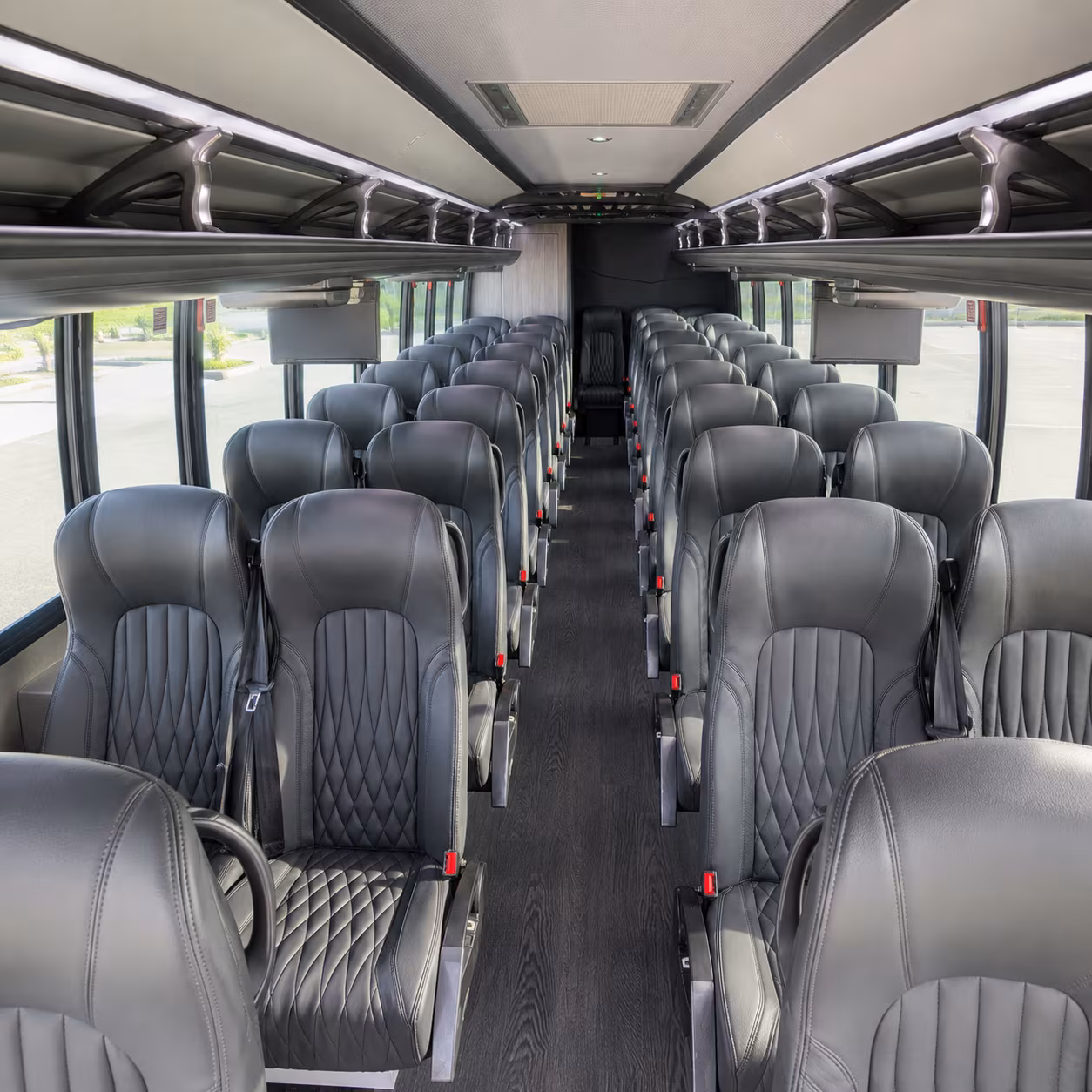 visalia field trip transportation onboard seating