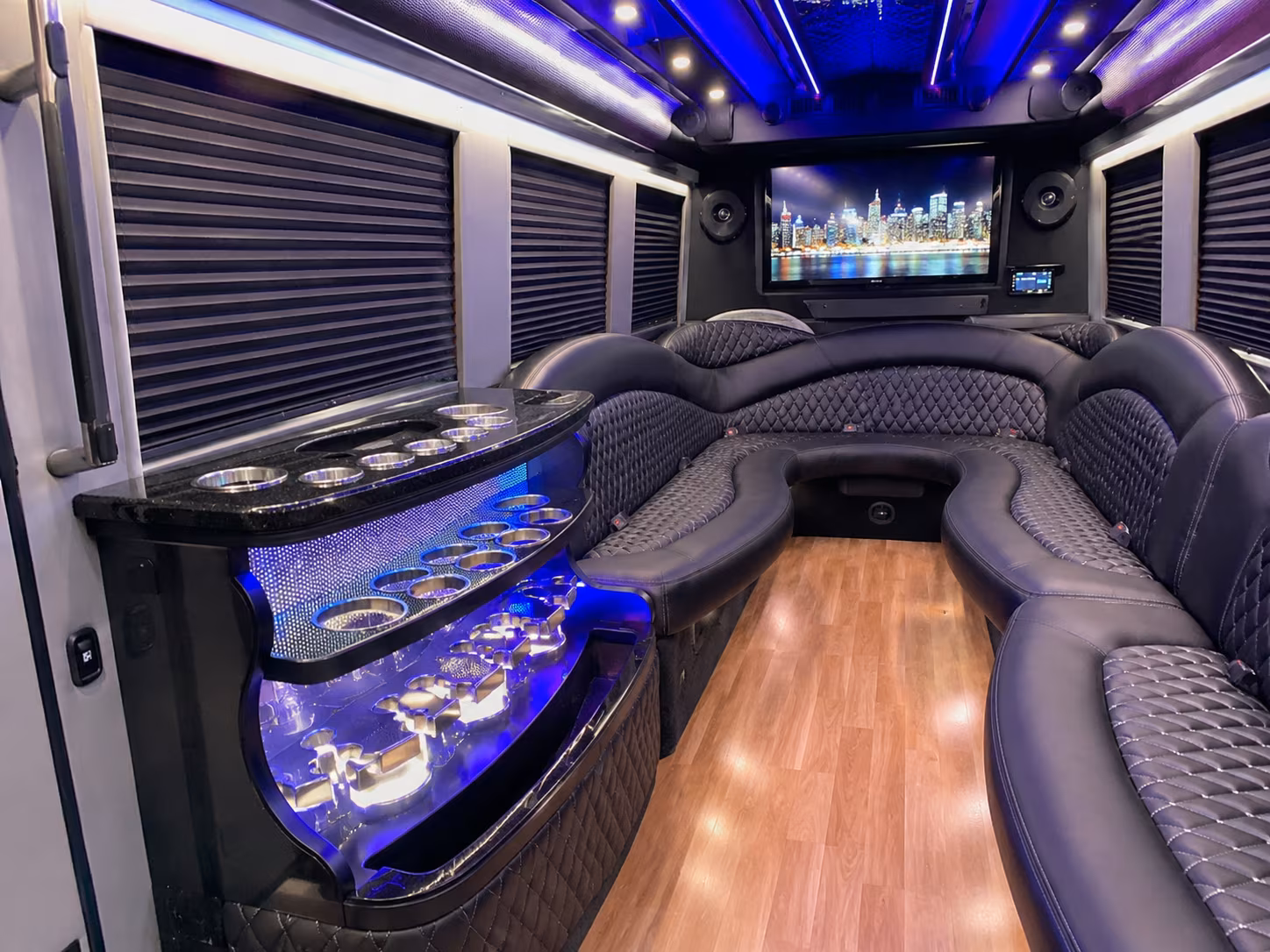 visalia night out party bus rental