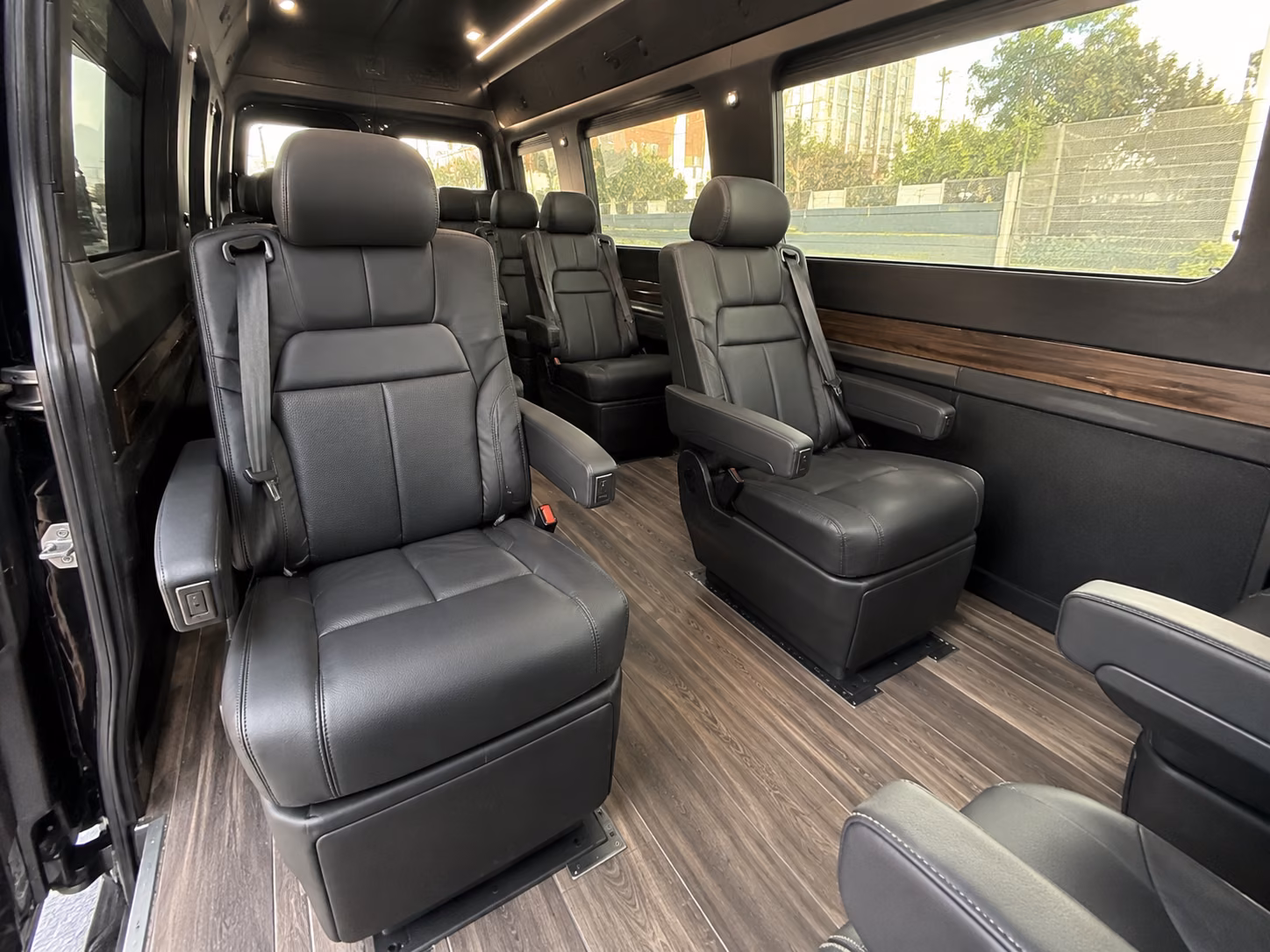 visalia prom transportation onboard seating