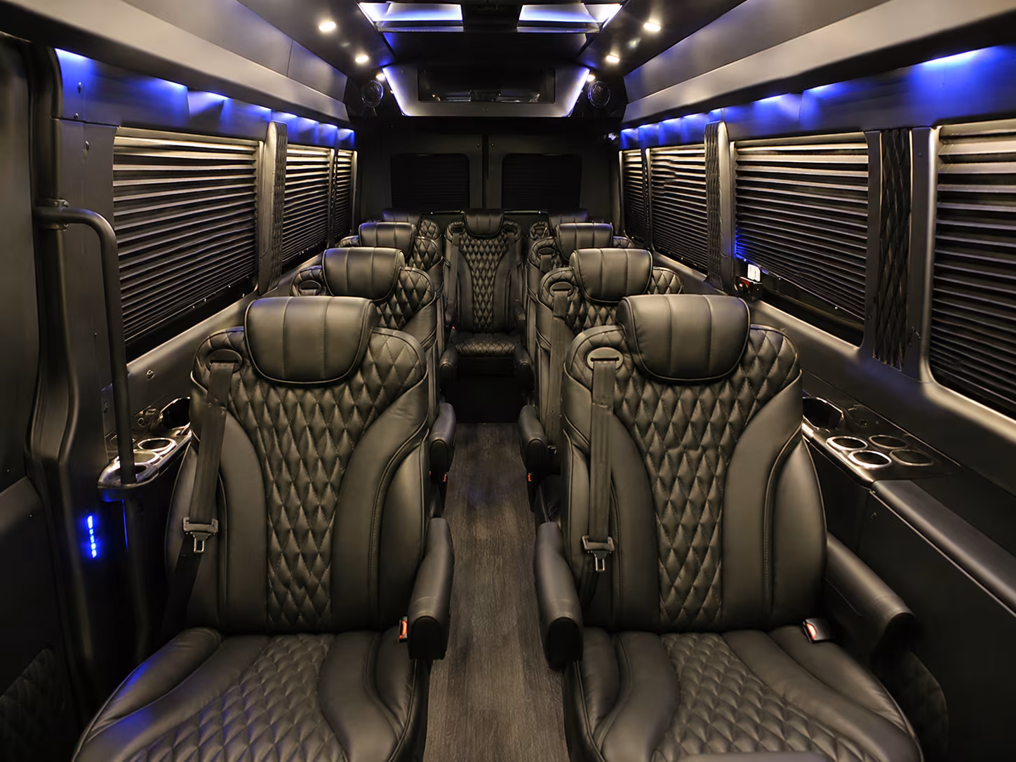 visalia sprinter van with driver inside