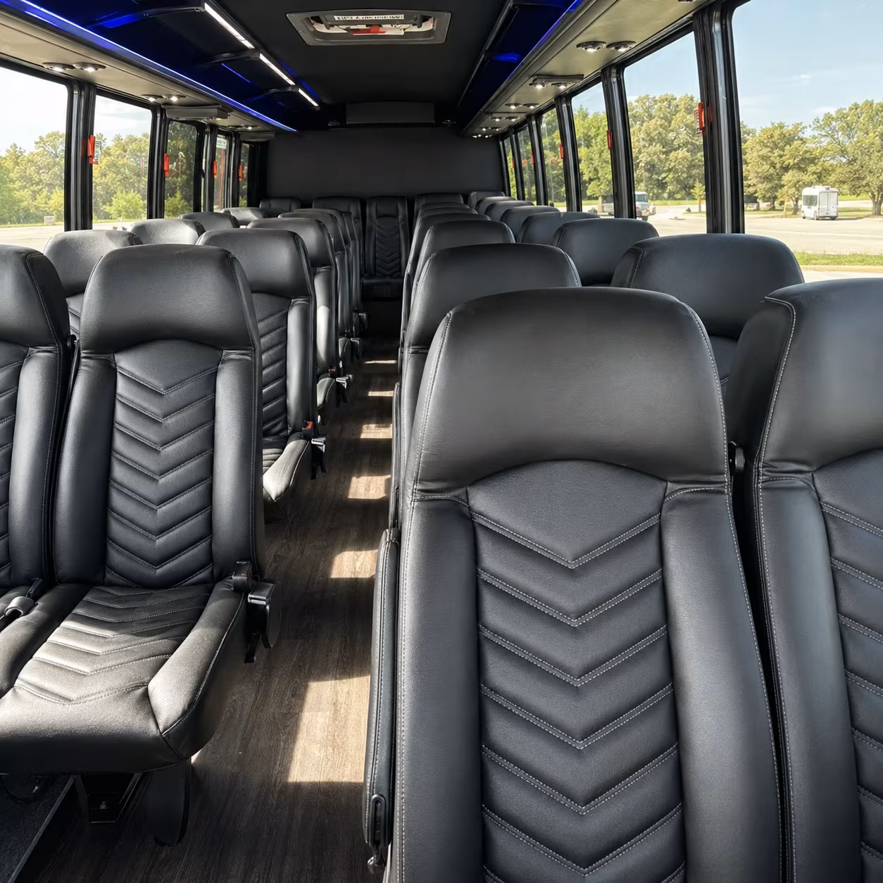 wedding guest shuttle buses in visalia and the central valley